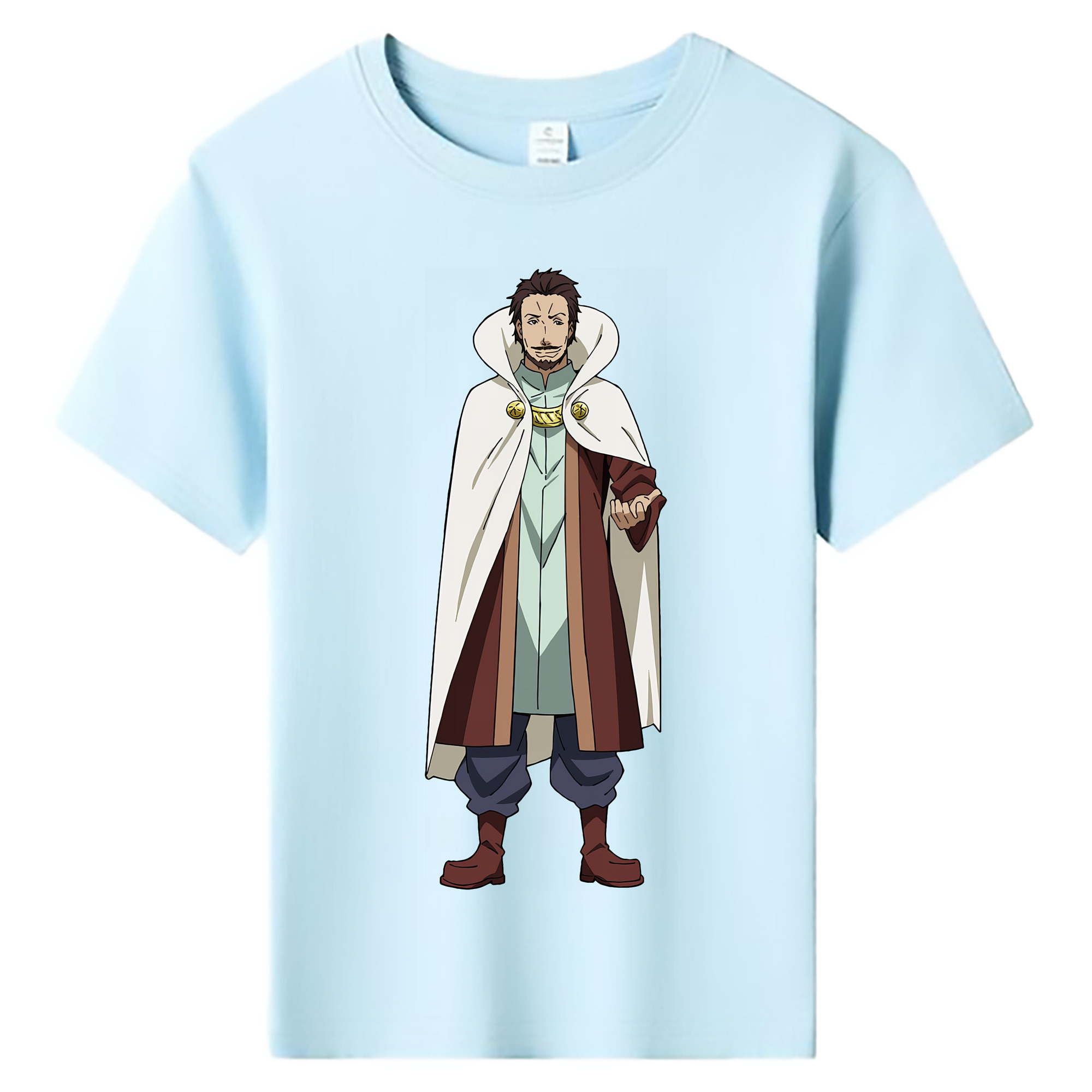 （画像用） 転スラ Regarding Reincarnated to Slime 綿100％キッズTシャツ（フロントプリント）